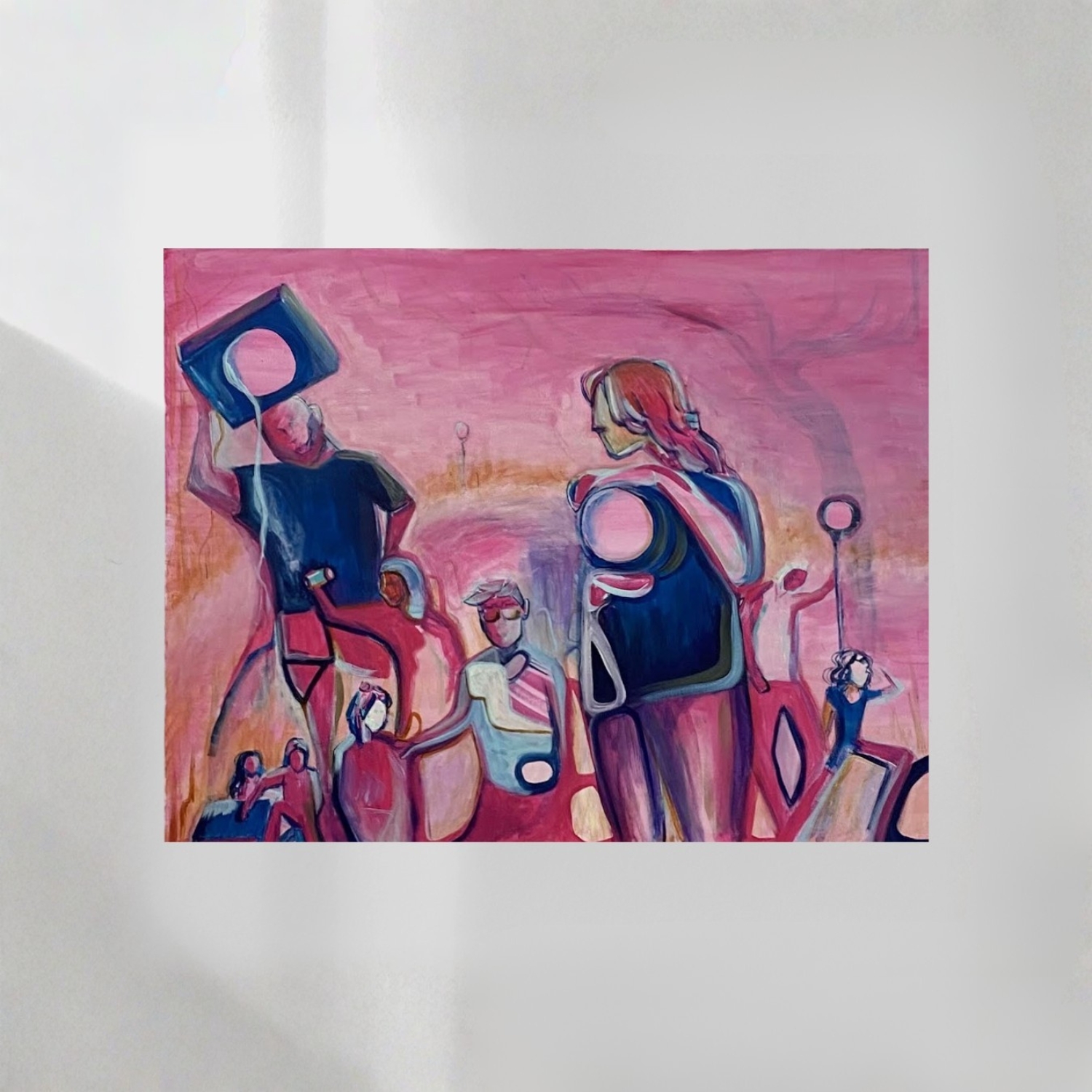 Acrylic Composition Painting