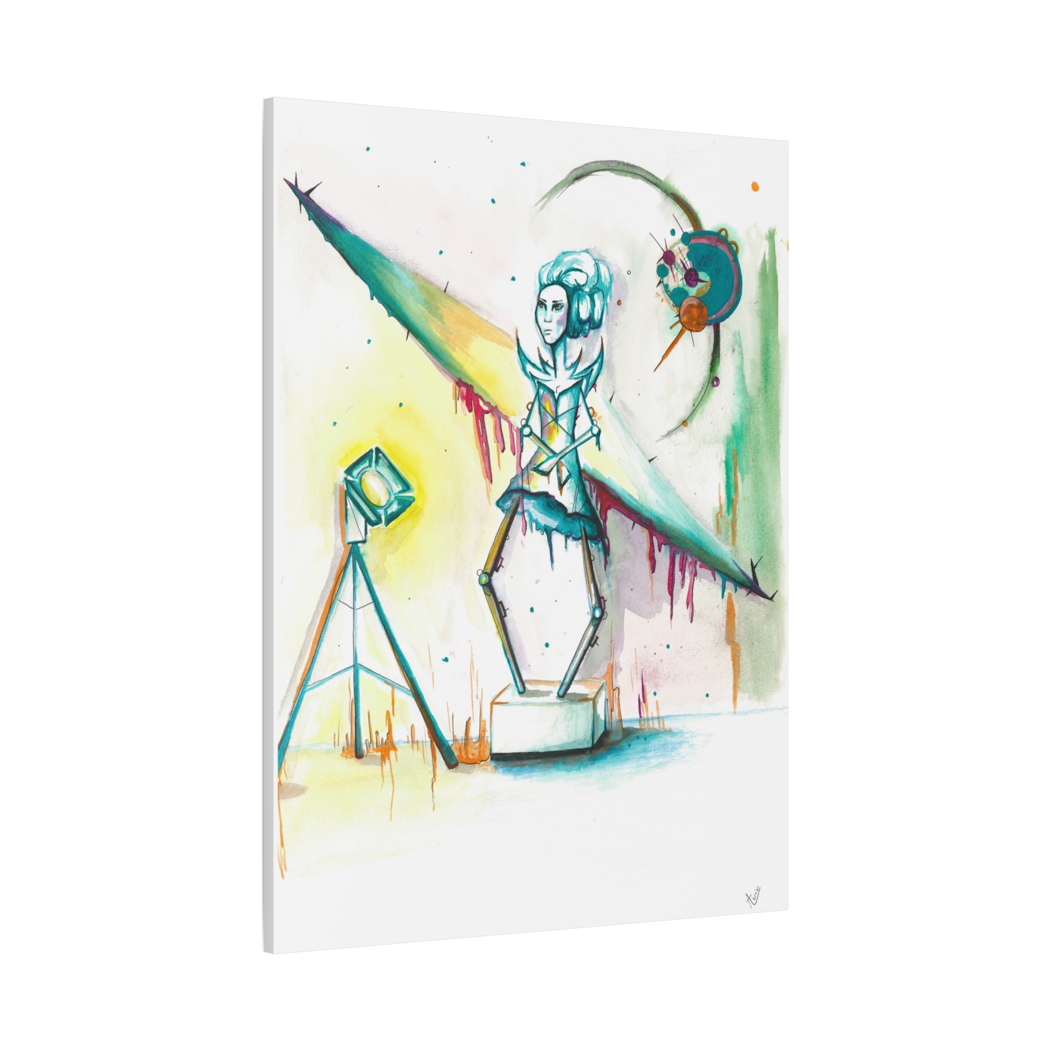 Fluid 11 - Canvas - Image 2