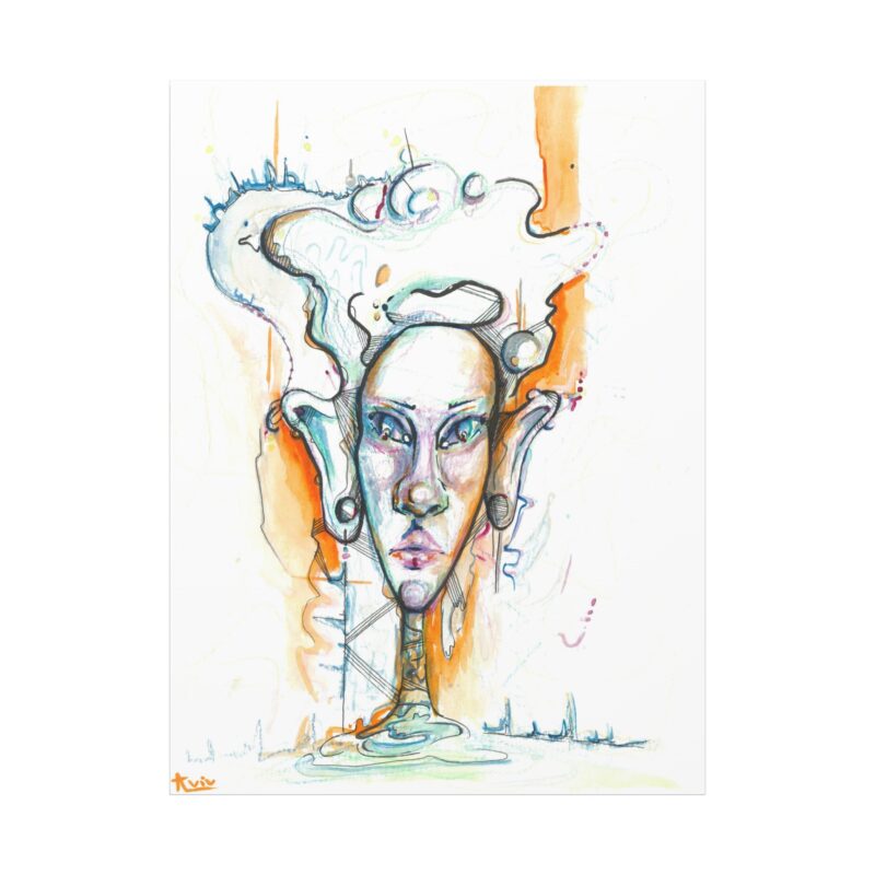 Fluid 15 - Canvas